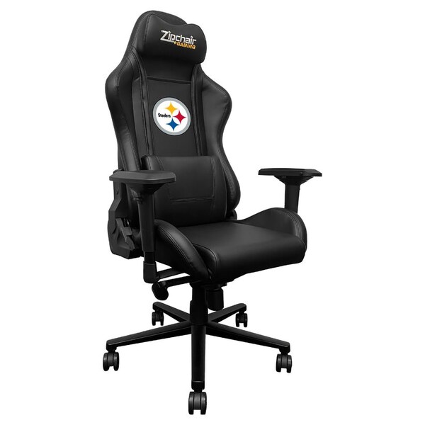 Dreamseat Xpression Pro Gaming Chair with Pittsburgh Steelers Primary Logo XZXPPRO032-PSNFL21040A - main